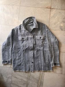 Gray Denim Jacket