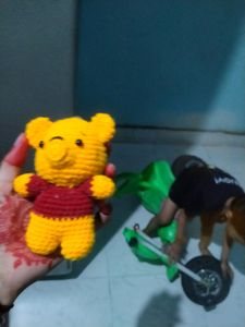 Pooh Car Charm Or Keychain