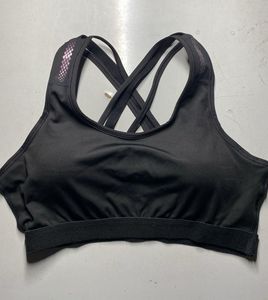 Bodywise padded Sports Bra (Black)