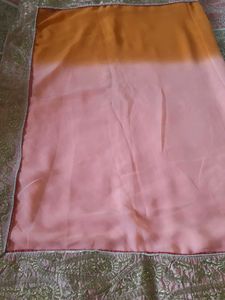 Pink Embroidered Saree Combo
