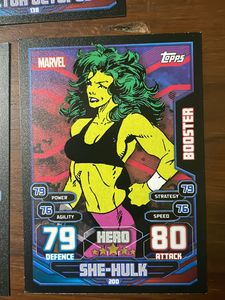 5 Topps Hero Attax Cards