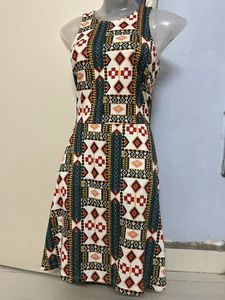 H&amp;M branded Pintrest Patterned Sleeveless Dress