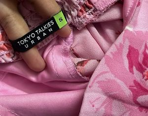 Tokyo Talkies Floral Slit Sundress (S)