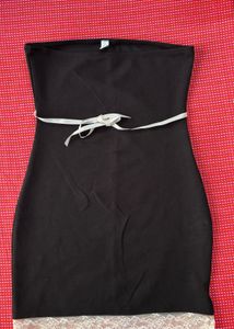 XS Chic Black Bodycon Mini Dress