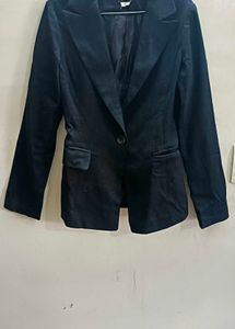 Black Velvet Blazer