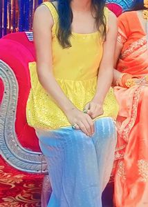 Cute Yellow Women Top