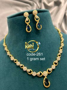Gold Plated Choker Set