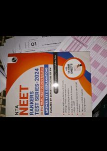 NEET mock test booklets and pw ranker testseries