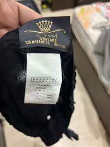 Vintage Black Lace Skirt