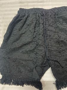 Fringe Detail Shorts