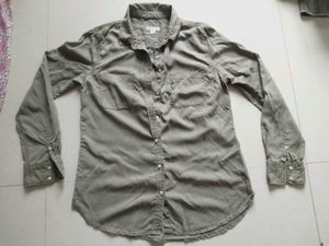 Olive Oversized Shirt