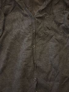 Gray Cardigan