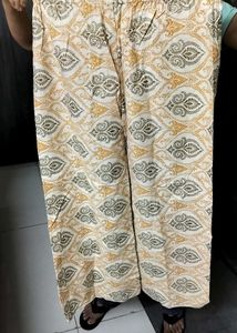 Printed Palazzo -Size M