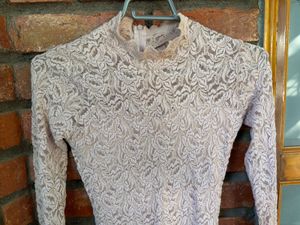 Lace baby pink Bodycon Mini Dress