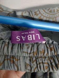 Lilac Gray Kurti Plazo