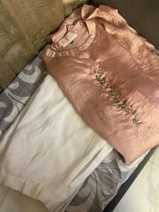 Pink Satin Tunic