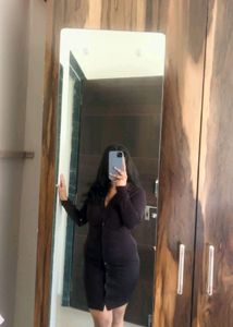 H&amp;M Draped Shirt Dress