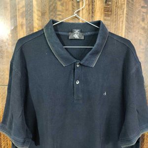 Calvin Klein Polo Shirt | Chest 38 | Pure Cotton