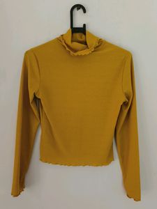 Shein Designer Mustard Top