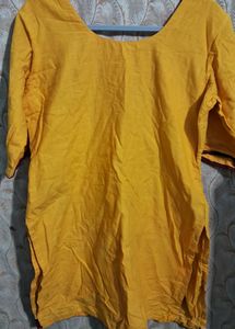 Yellow Kurti