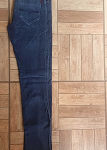 Dark Blue Denim Jeans