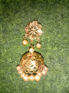 Gold Floral Jewelry Set