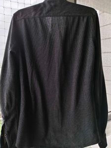 Textured Button-Down Shirt