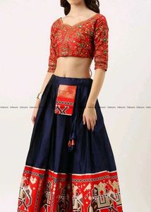 Elegant Lehenga Choli Set (Unstitched)