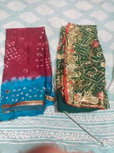 Elegant Ethnic Sarees - Set of 2