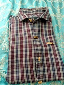 Mens Checked Casual Shirt