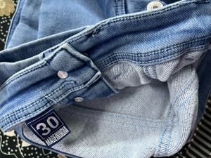 Light Wash Denim Jeans
