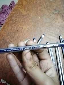 Set Of 10 Pencils And One Eraser