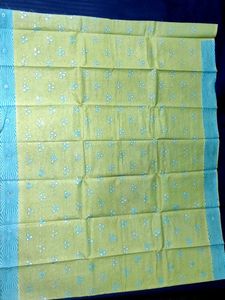 Mirror work saree