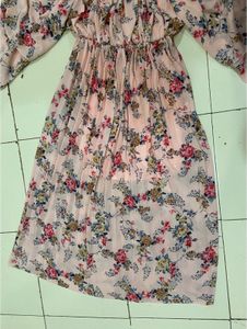 Floral Off-Shoulder Dress