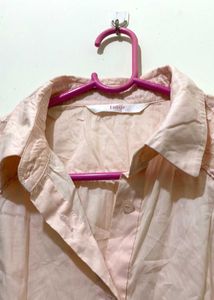 Cute Light Pink Blouse Bust 34 Stretchy
