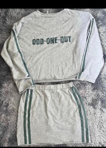 Distressed Oversized Coord Set