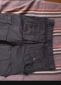 Black Cargo Pant