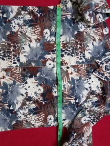 Floral Print Shirt GENTLY USED TOP CONDITION