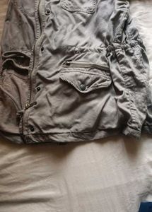 Olive Green Utility Jacket