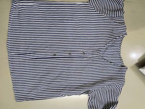 Blue Lining Top