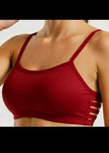 Stylish Sports Bra - Comfortable Fit with freebie
