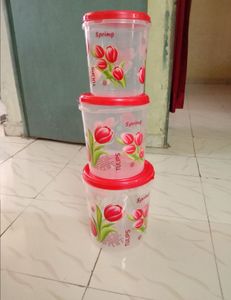 Home One Star Pink Plastic Container 1+ 2+ 4 L