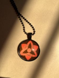 Naruto Anime Sharingan Necklace