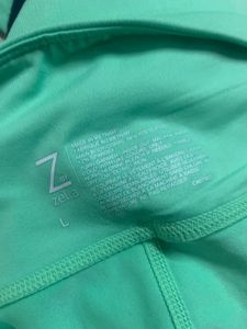 Cyan Colour Active Wear Lower With Inbuilt Pocket