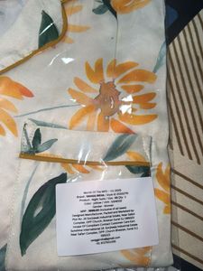 Floral Print Satin Pajama Set