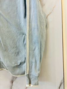Sky Blue Jacket Very Thick For Winters