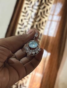 Blue Daimod Earrings