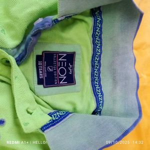 Cute Green Polo T-Shirt