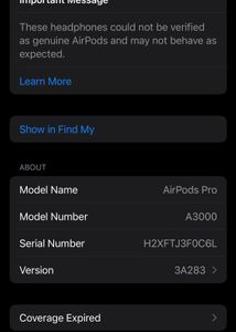 Apple Airpods Pro Original