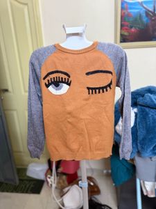 Fun Graphic Print Sweater